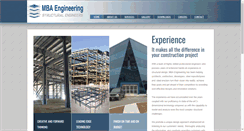 Desktop Screenshot of mba-engineering.com